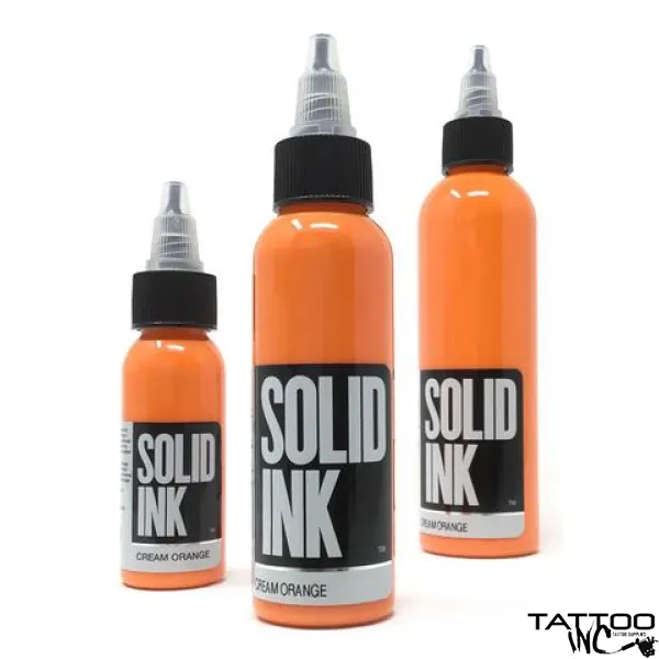 The Solid Ink Cream Orange  1 oz