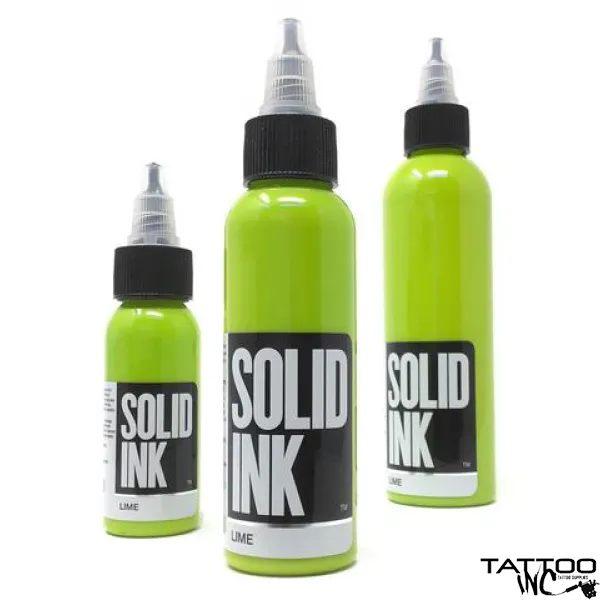 The Solid Ink Lime 1 oz