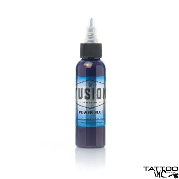 Fusion Tattoo Ink Power Blue — 1oz