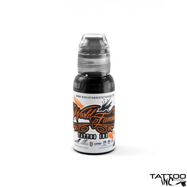 World Famous Tattoo Ink — Blackout — 1oz