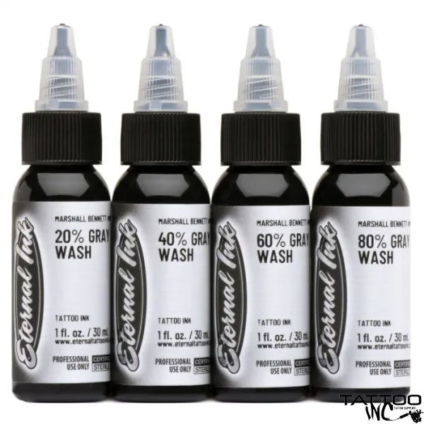 Marshall Bennett Gray Wash Set of 4 — 1oz Bottles Marshall Bennett Gray Wash Set of 4 — 1oz Bottles