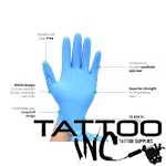 Gloves Blu-Skin  Nitrile Medinox