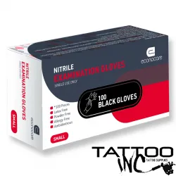 Gloves Nitrle Econocare Black