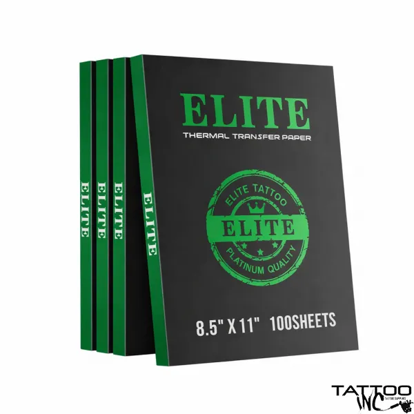 TattooINC Elite Thermal Tattoo Stencil Paper 8.5 x 11 100 sheets