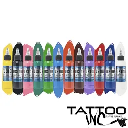 Fusion Tattoo Ink – 1oz 12 Pack