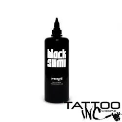 Intenze Japanese Tattoo Ink - Black Sumi Outlining Ink - 12oz Bottle
