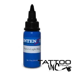  Intenze Tattoo Ink - Mario's Light Blue - 1oz Bottle