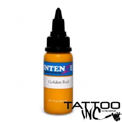 Intenze Tattoo Ink - Golden Rod - 1oz Bottle