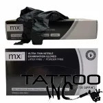 Gloves Black Nitrile Medinox Case of 10