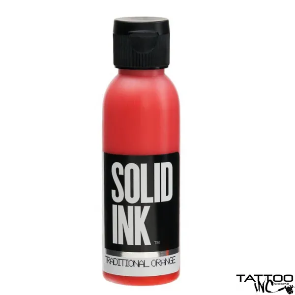 Solid Ink "Old Pigments" Traditional Orange 2oz Bottle