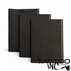Black Dental Bibs (Tattoo 3-Ply)